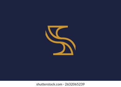 Plantilla de diseño de icono de logotipo de letra S con logotipo de inspiración de Vector