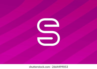Letra S ícone de logotipo elementos de modelo de design