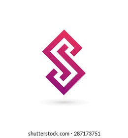 Letter S logo icon design template elements
