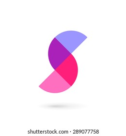 Letter S logo icon design template elements
