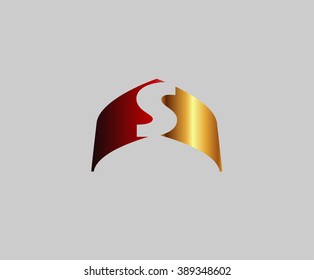 Letter S logo icon design template elements
