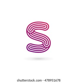 Letter S logo icon design template elements