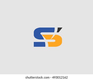 Letter S logo icon design template elements
