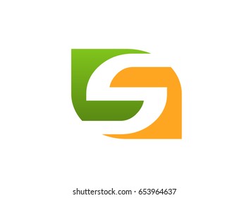 Letter S logo icon design template elements
