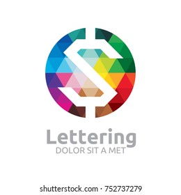 Letter S logo icon design template elements - Stock vector sign
