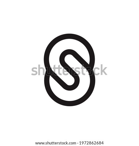 Letter S logo icon design modern