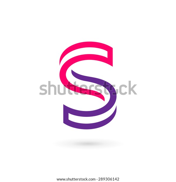 文字sのロゴアイコンデザインテンプレートエレメント のベクター画像素材 ロイヤリティフリー