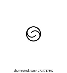 letter S logo, icon logo, Line logo