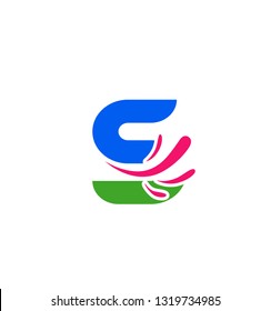 Letter S logo icon set
