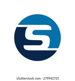 letter S logo icon template