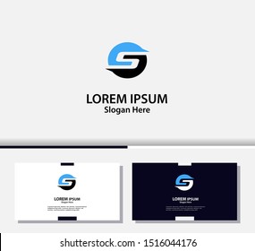 Letter S logo and icon, vector design template.EPS10