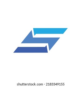 letter S logo icon vector template