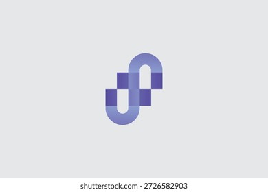 logotipo da carta ícone vetor design com estilo minimalista moderno e conceito de marca profissional.