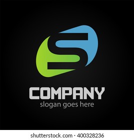 Letter S logo Icons Vector Graphic Design
