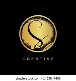 Letter S Logo Initial Vector Emblem Stock Vector (Royalty Free ...