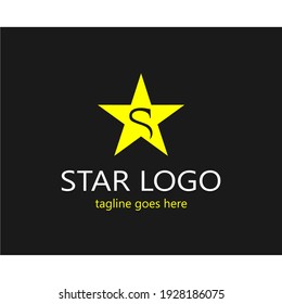 letter S logo inside yellow star symbol