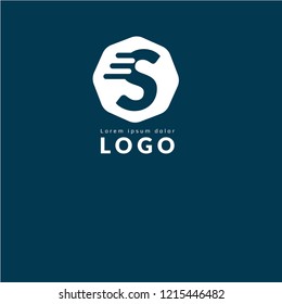 letter S logo koncept. Designed for your web site design, logo, app, UI