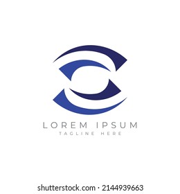 Letter S logo mark monogram logo design