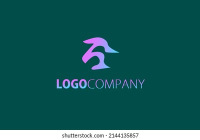 Letter S logo modern creative shape