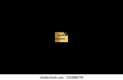 LETTER S LOGO WITH NEGATIVE SPACE EFFECT FOR LOGO DESIGN OR ILLUSTRATION USE