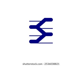 logotipo da letra s. design de logotipo simples e atraente. design de logotipo moderno.
