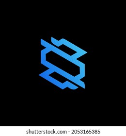 letter s logo simple clean and elegance