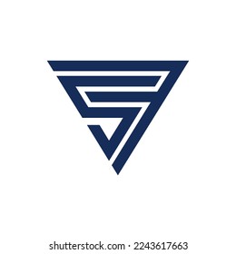 letter s logo simple clean and elegance