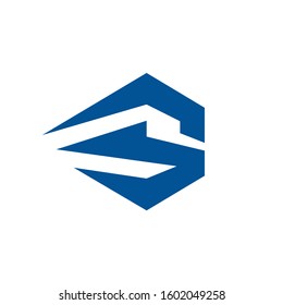 letter S logo simple design