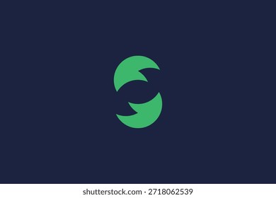 Logotipo de la letra S diseño simple. Negocios, marketing simple logo de Elementos.