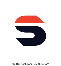 Letter S logo with simple idea design