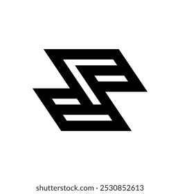 Logotipo de la letra S con diseño de idea simple