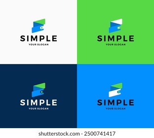 logo de la letra s, símbolo simple letra S