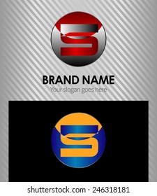 Letter S logo symbol 