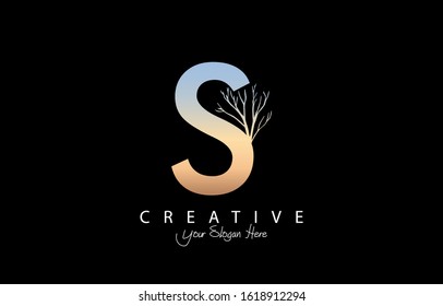 Letter S logo or symbol template design