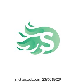 Logo des Buchstaben S oder Symbolvorlage-Design
