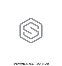 Letter S logo / symbol - vector icon