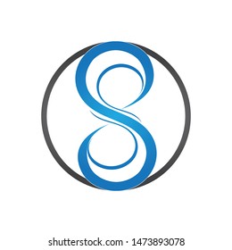 letter S logo and symbols template vector icons