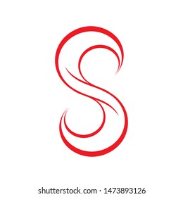 letter S logo and symbols template vector icons