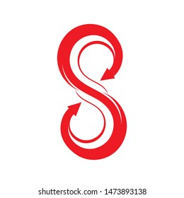 letter S logo and symbols template vector icons