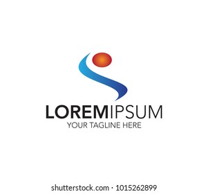 Letter S logo template