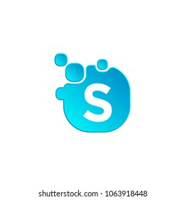 letter s logo template