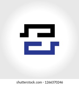 letter S logo template