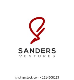 Letter S logo template