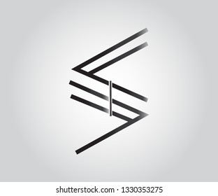 letter S logo template