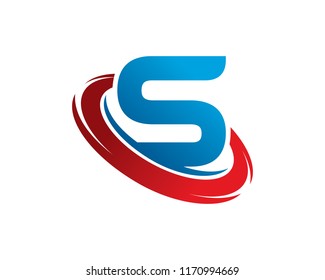 Letter S Logo Template Design Vector, Emblem, Concept Design, Creative Symbol, Icon