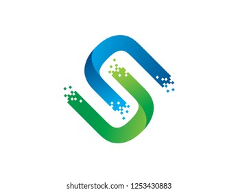 Letter S Logo Template, Icon, Symbol
