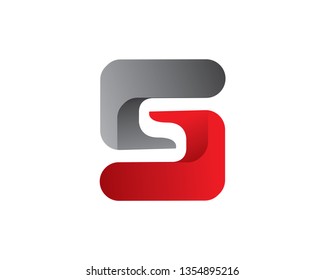 Letter S Logo Template, Icon, Symbol - Vector