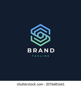 Letter S logo template. Unique modern creative logotype. Vector icon.
