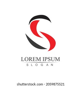 Letter S Logo Template vector icon design