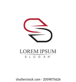 Letter S Logo Template vector icon design